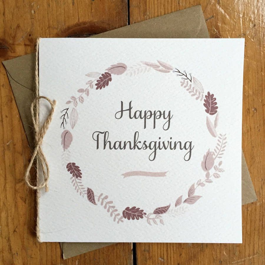 Arbee Cards & Stationery Happy Thanksgiving Card Rachel Devlin Northern Ireland