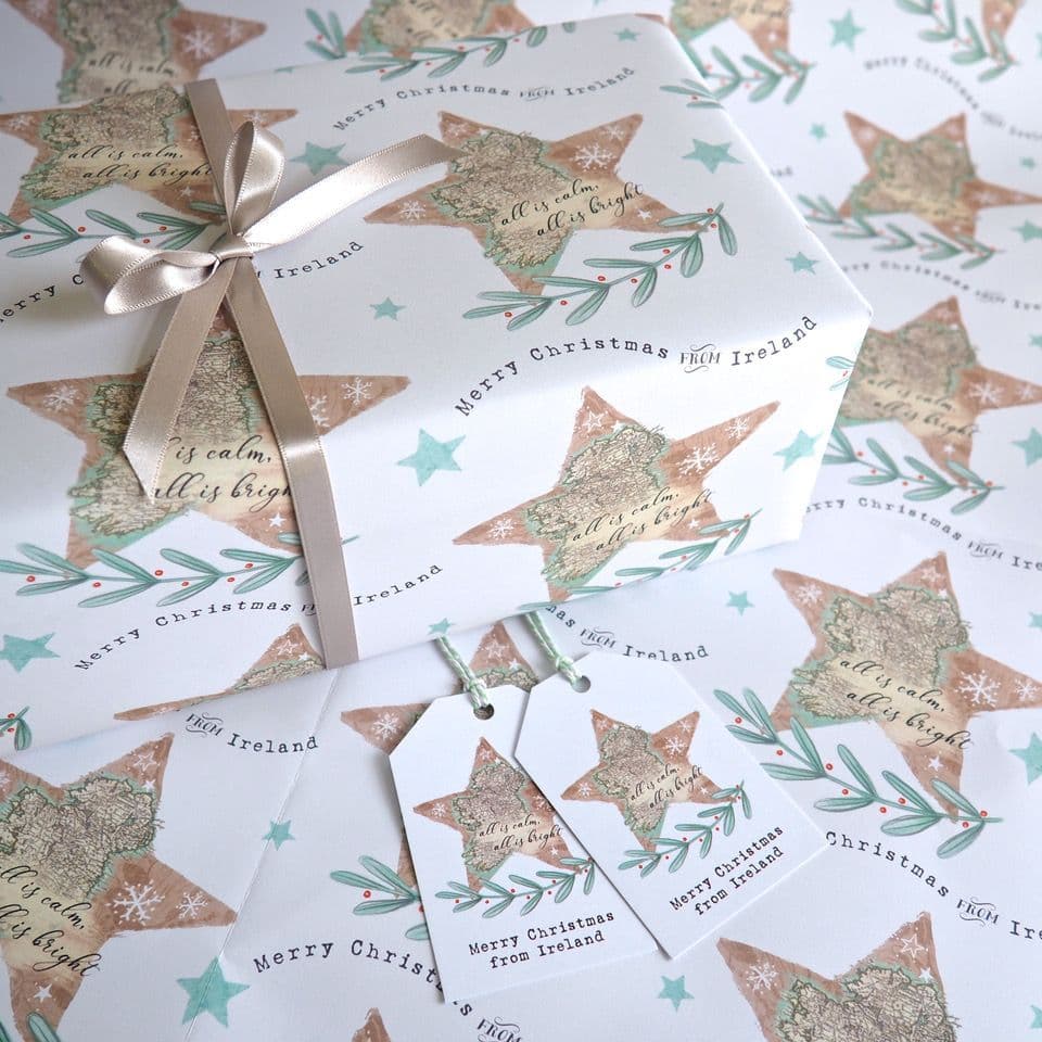 Arbee Cards & Stationery Ireland Christmas Gift Wrap & Tags Rachel Devlin Northern Ireland
