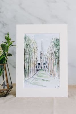 Wendy Ward | Hillsborough Parish Church Print
