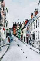 Wendy Ward Artist | Main Street Royal Hillsborough Print | Northern Ireland Art