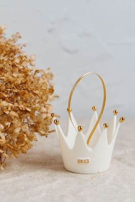 Wendy Ward | Porcelain 2023-2025 Crown Decoration