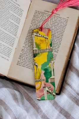 White Chalk Studio | Belfast Cranes Bookmark