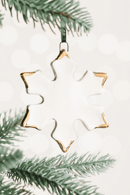 White Rain Designs | Snowflake Decoration