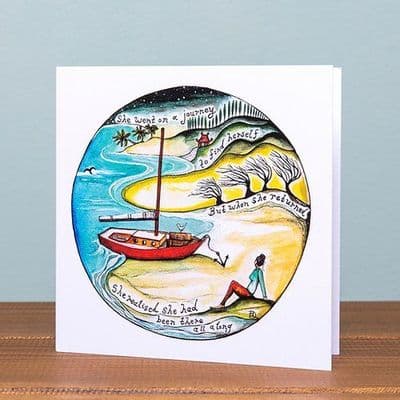 Wild Earth Studio | She Went on a Journey Card