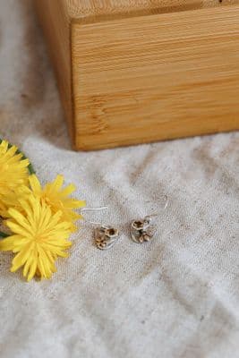 Xuella Arnold | Honeycomb Earrings with Citrine