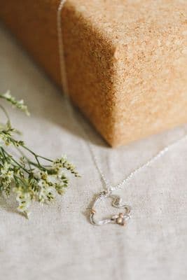 Xuella Arnold | Woodland Heart Bee Pendant