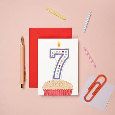 You've Got Pen on Your Face | 7th Birthday Card