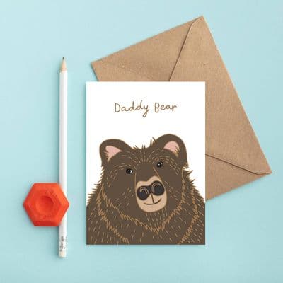 You've Got Pen on Your Face | Daddy Bear Card