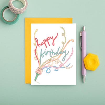 You've Got Pen on Your Face | Happy Birthday Card