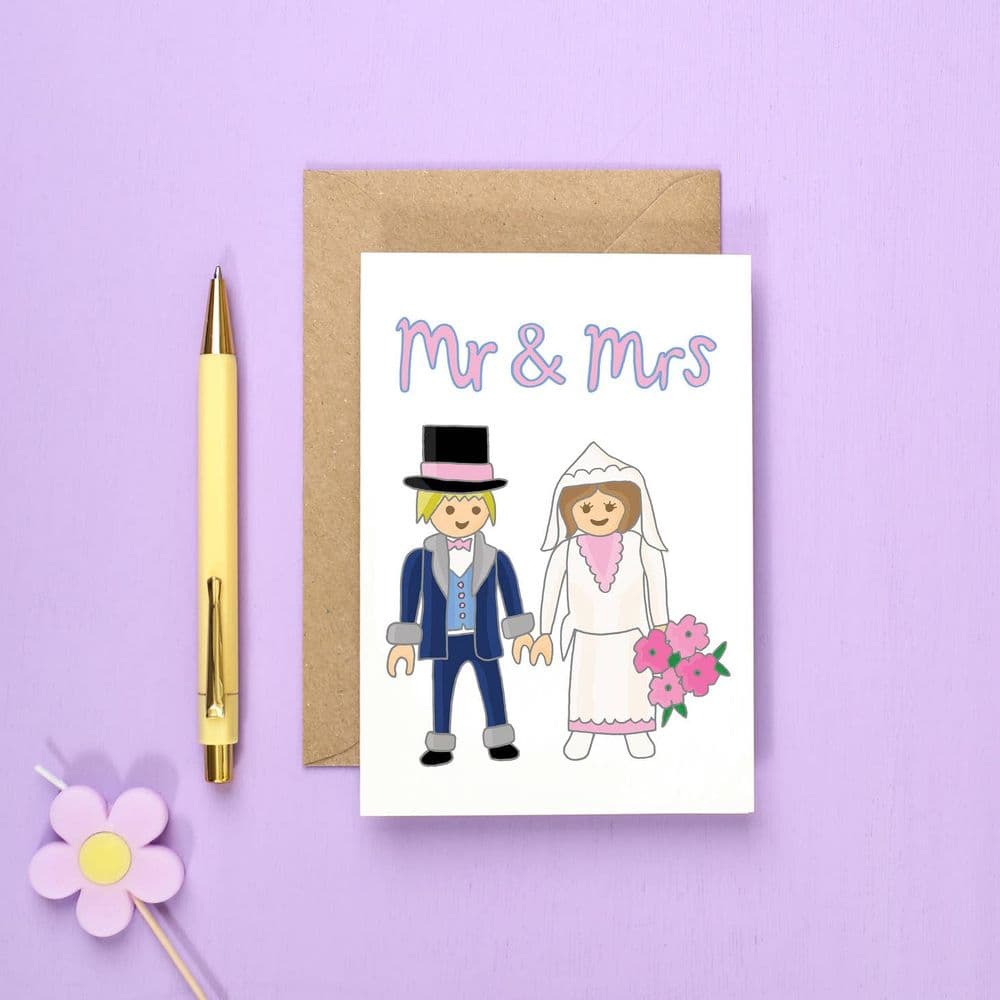 You've Got Pen on Your Face | Mr & Mrs Card | Marriage and Wedding Cards
