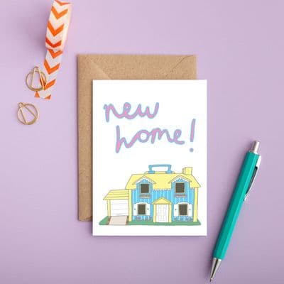 You've Got Pen on Your Face | New Home Card