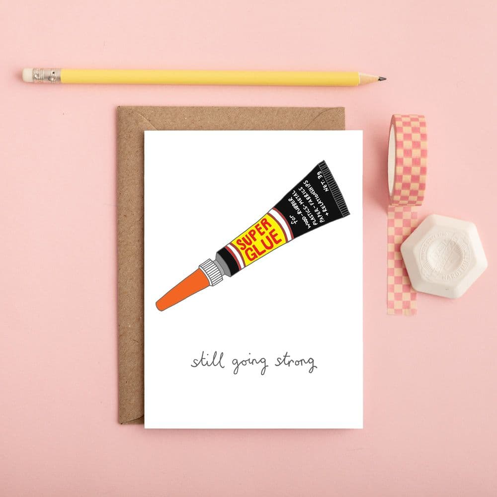 You've Got Pen on Your Face | Still Going Strong Card | Birthday Cards