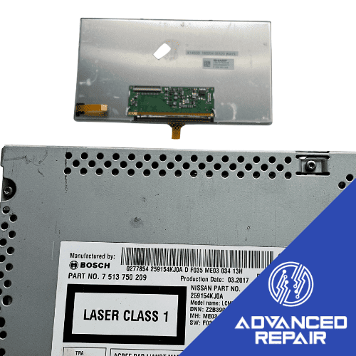 259154KJ0A Radio Sat Nav Media Unit LCD Display Touch Screen Repair
