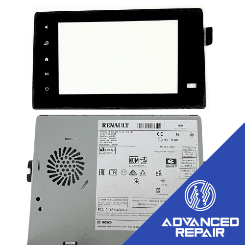 259156690R Radio Sat Nav Media Unit LCD Display Touch Screen Repair