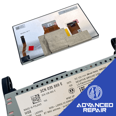 3CN035869E Radio Sat Nav Media Unit LCD Display Touch Screen Repair