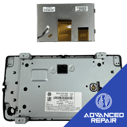 5G0919605 Radio Sat Nav Media Unit LCD Display Touch Screen Repair