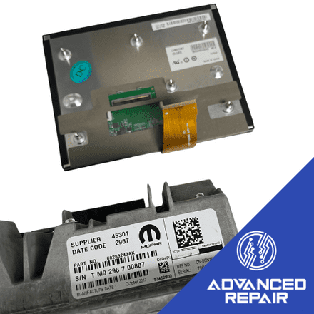 68283243AK Radio Sat Nav Media Unit LCD Display Touch Screen Repair