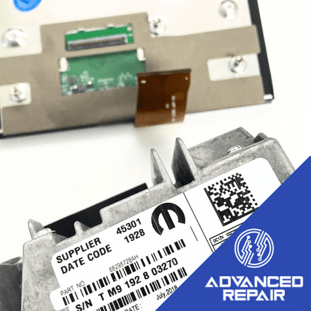 68295728AH Radio Sat Nav Media Unit LCD Display Touch Screen Repair