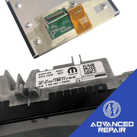 68332804AA Radio Sat Nav Media Unit LCD Display Touch Screen Repair