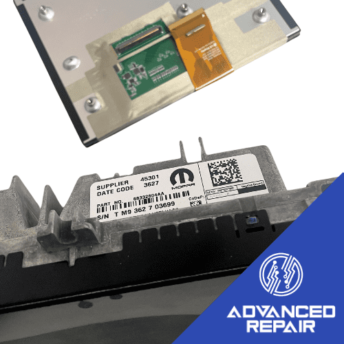 68332804AA Radio Sat Nav Media Unit LCD Display Touch Screen Repair