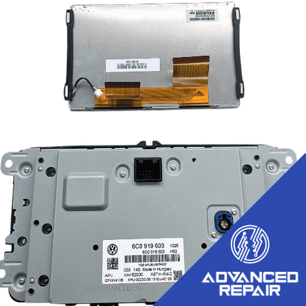 6C0919603 Radio Sat Nav Media Unit LCD Display Touch Screen Repair