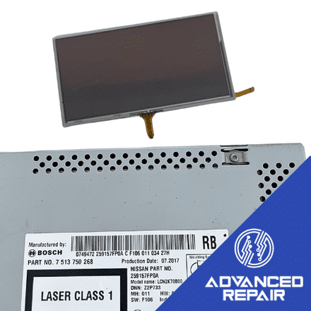 7513750268 Radio Sat Nav Media Unit LCD Display Touch Screen Repair