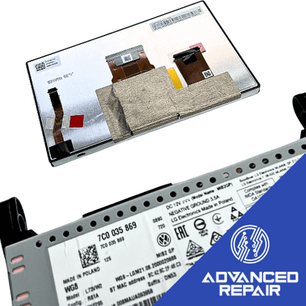 7C0035869 Radio Sat Nav Media Unit LCD Display Touch Screen Repair