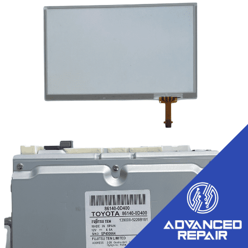 86140-0D400 Radio Sat Nav Media Unit Touch Screen Repair