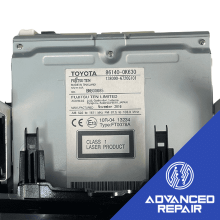 86140-0K630 Radio Sat Nav Media Unit LCD Display Touch Screen Repair