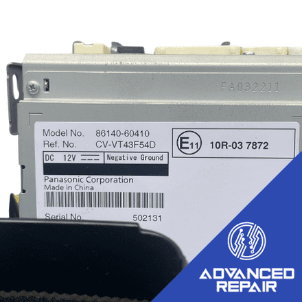 86140-60410 Radio Sat Nav Media Unit Touch Screen Repair