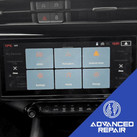 Alfa Romeo Junior Radio Sat Nav Media Unit LCD Display Touch Screen Repair