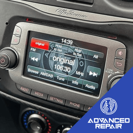 Alfa Romeo MiTo Radio Sat Nav Media Unit LCD Display Touch Screen Repair