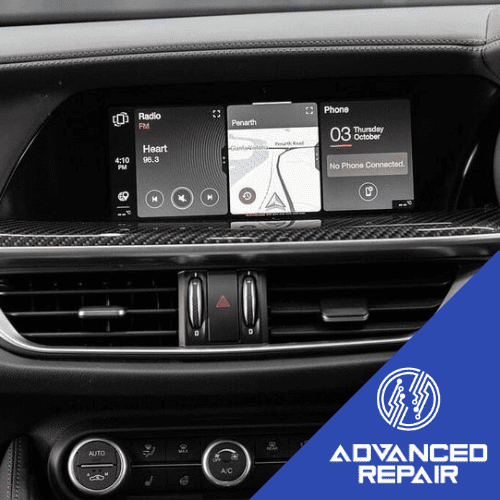 Alfa Romeo Stelvio Radio Sat Nav Media Unit LCD Display Touch Screen Repair