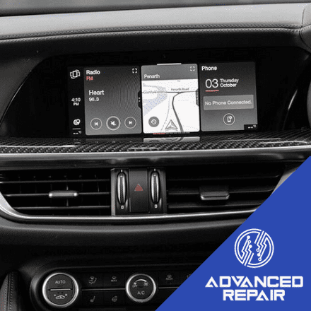 Alfa Romeo Stelvio Radio Sat Nav Media Unit LCD Display Touch Screen Repair