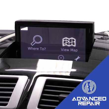 Aston Martin DB9 Radio Sat Nav Media Unit LCD Display Touch Screen Repair