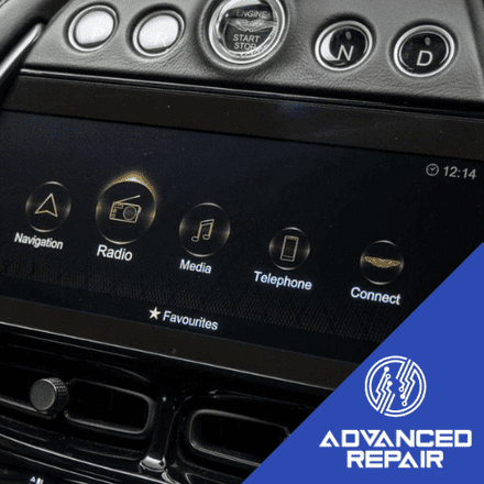 Aston Martin DBX Radio Sat Nav Media Unit LCD Display Touch Screen Repair