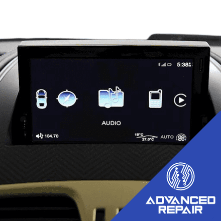 Aston Martin Vanquish Radio Sat Nav Media Unit LCD Display Touch Screen Repair