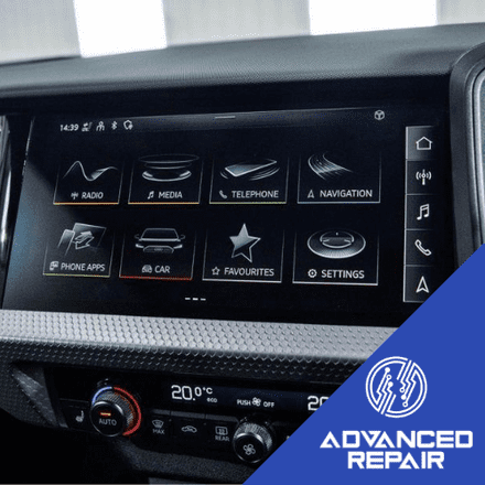 Audi A1 Radio Sat Nav Media Unit LCD Display Touch Screen Repair