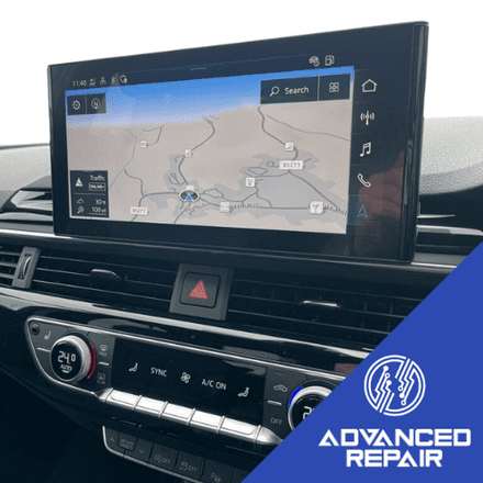 Audi A4 Radio Sat Nav Media Unit LCD Display Touch Screen Repair