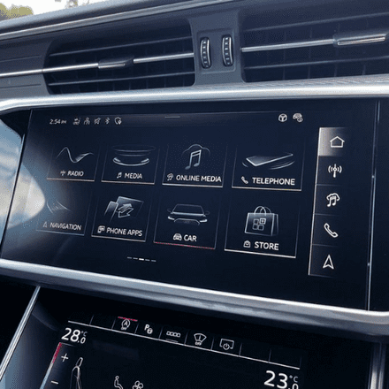 Audi A6 Radio Sat Nav Media Unit LCD Display Touch Screen Repair