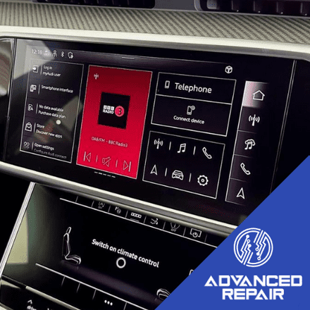 Audi A7 Radio Sat Nav Media Unit LCD Display Touch Screen Repair