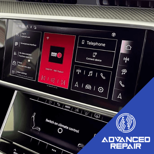 Audi A7 Radio Sat Nav Media Unit LCD Display Touch Screen Repair