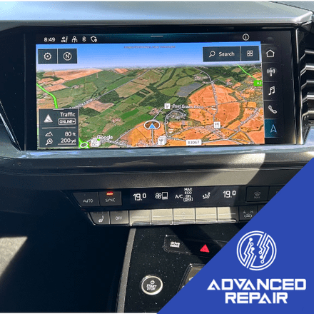 Audi Q4 E-tron Radio Sat Nav Media Unit LCD Display Touch Screen Repair