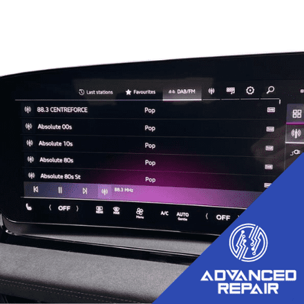 Audi Q6 E-tron Radio Sat Nav Media Unit LCD Display Touch Screen Repair