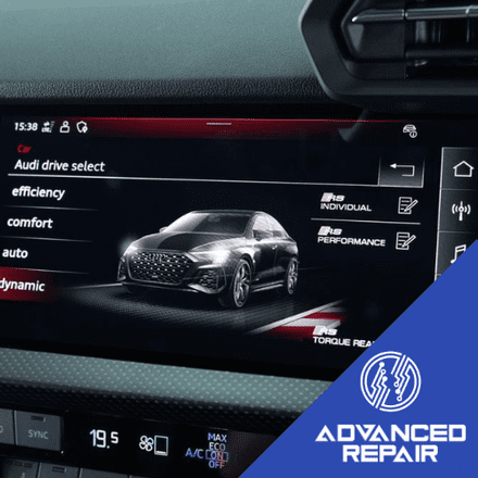 Audi RS3 Radio Sat Nav Media Unit LCD Display Touch Screen Repair