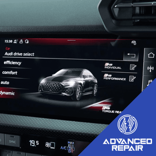 Audi RS3 Radio Sat Nav Media Unit LCD Display Touch Screen Repair