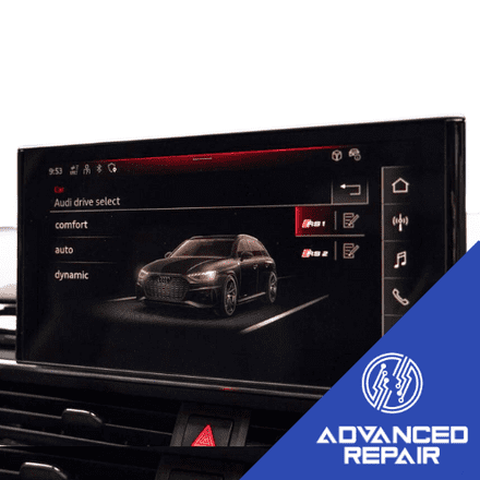 Audi RS4 Radio Sat Nav Media Unit LCD Display Touch Screen Repair