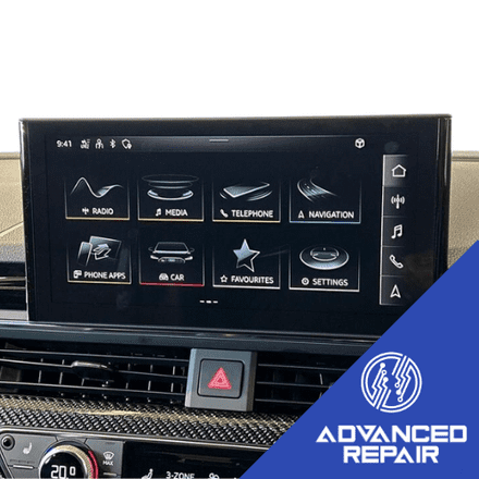 Audi RS5 Radio Sat Nav Media Unit LCD Display Touch Screen Repair