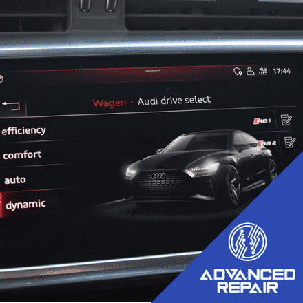 Audi RS7 Radio Sat Nav Media Unit LCD Display Touch Screen Repair