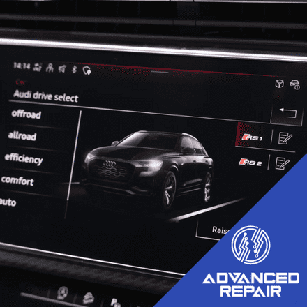 Audi RSQ8 Radio Sat Nav Media Unit LCD Display Touch Screen Repair